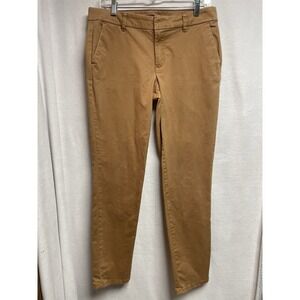 Tommy Hilfiger Pants Women's Size 6 Hampton stretch Slim Chino Tan Camel‎